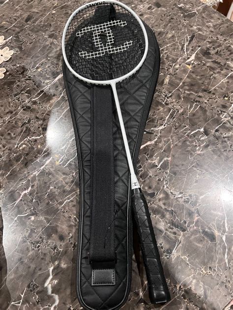 chanel badminton racket price|chanel badminton racket black.